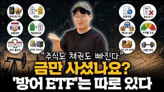 “이번엔 채권도 못 지켜줄 수 있습니다” 주식과 채권이 동시에 무너질 때 필요한 ‘ETF’는 '이것'