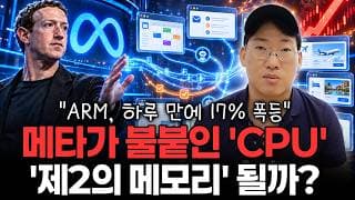 “메모리 다음은 CPU인가?” 메타가 불붙인 AI 에이전트 경쟁, CPU가 들썩이는 이유 #meta