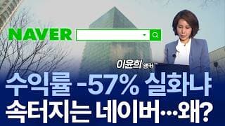 “돈은 잘 버는데 주가 왜 이럼?”…불장 속 못 웃는 네이버, 왜?
